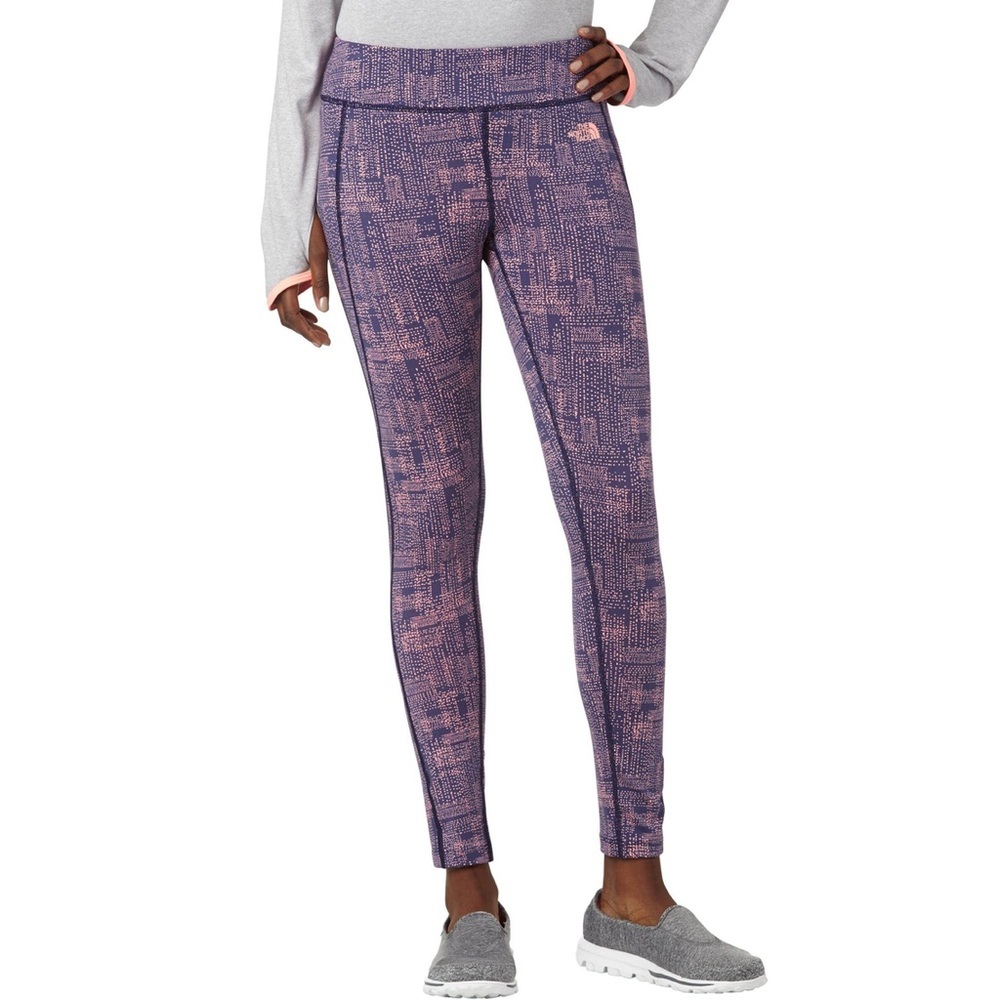 The North Face Pulse Tights Purple Pink Women's Size Medium Yoga Pants